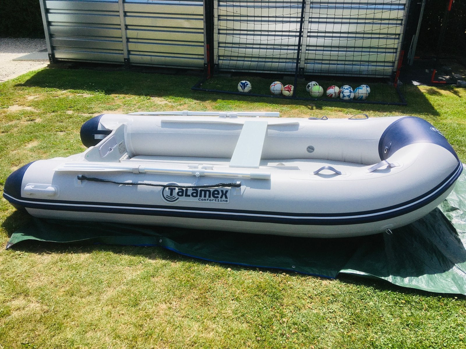 Talamex Comfortline TLA-300 rubberboot met airdeck en kiel, Sports nautiques & Bateaux, Canots pneumatiques, Comme neuf, Talamex