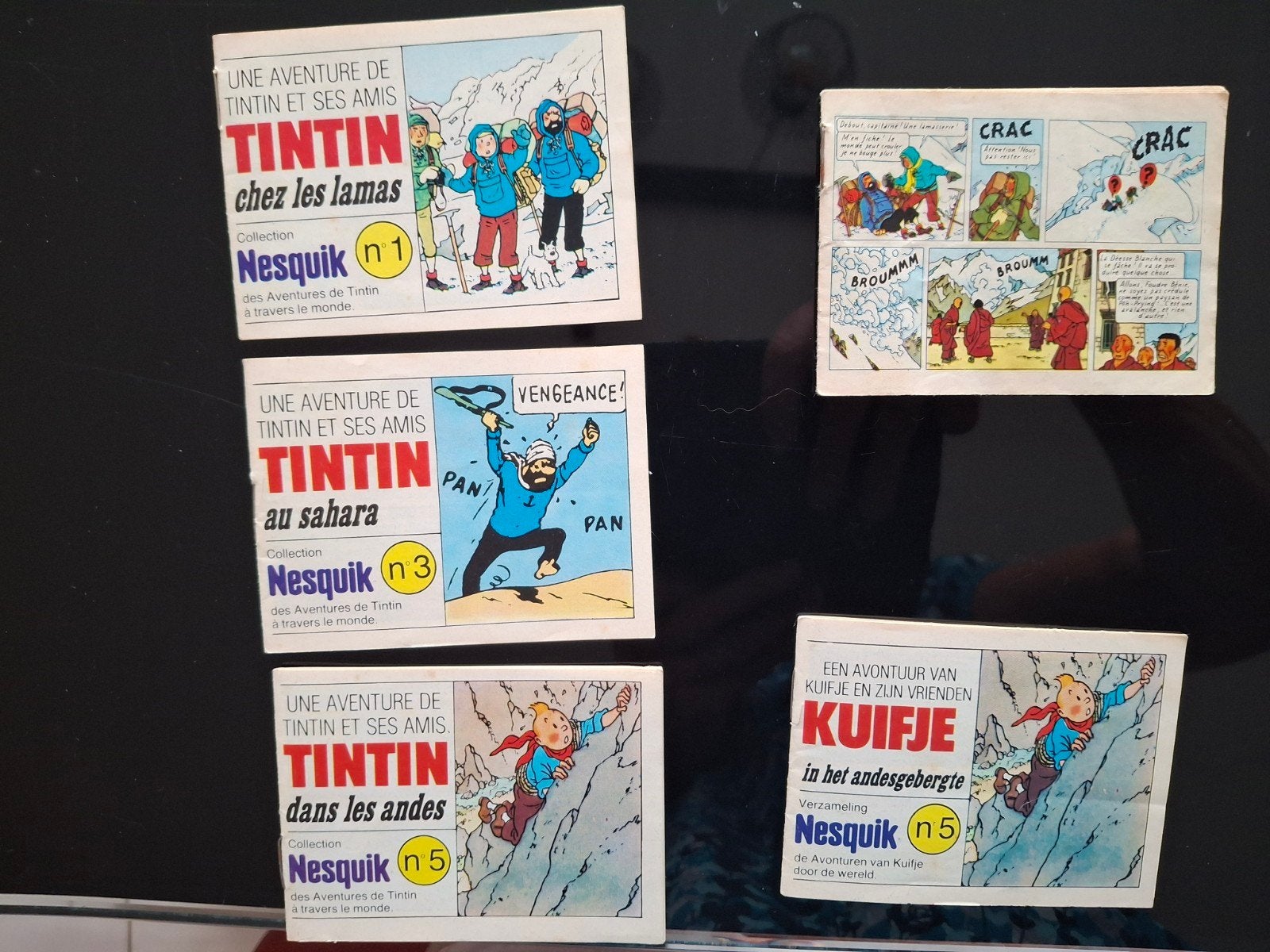 Minis albums Tintin, Enlèvement