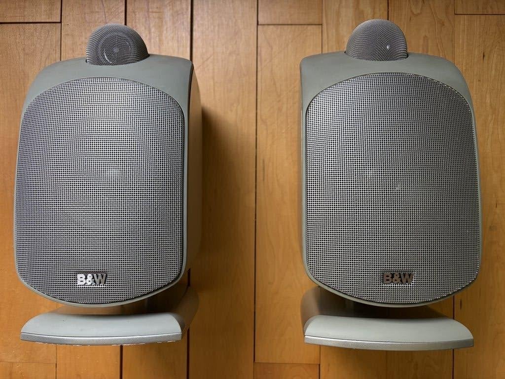 B&W, Enceinte d'étagère, 60 à 120 watts, Comme neuf, Enlèvement