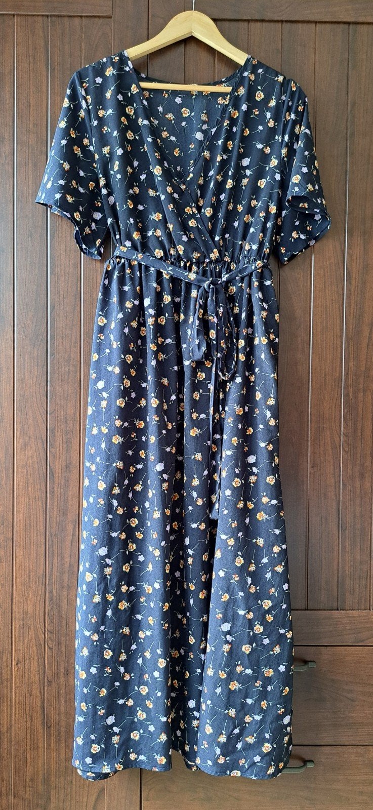 Lange zomerjurk maat XL, Kleding | Dames, Blauw, Maat 46/48 (XL) of groter, Ophalen of Verzenden, Shein Curve