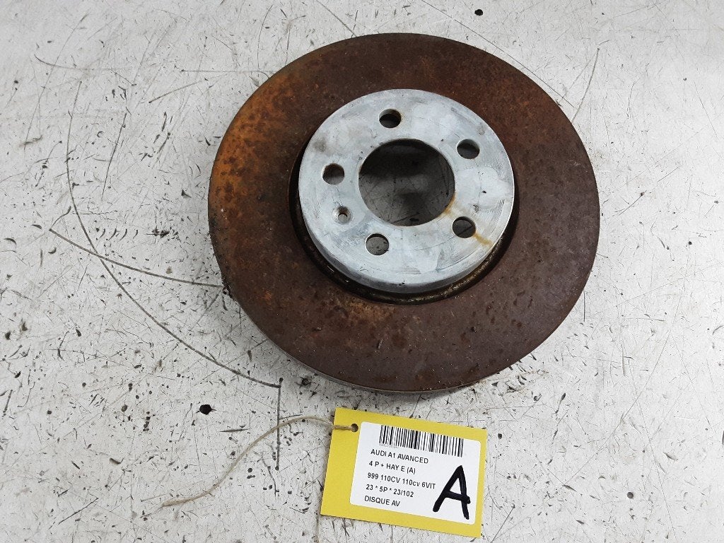 REMSCHIJF VOOR Audi A1 Sportback (GBA) (01-2018/-), Auto-onderdelen, Info@audi.de, Audi, Audi AG, Gebruikt