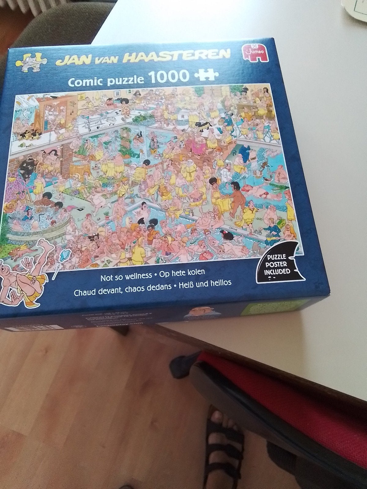 puzzel jan van haasteren.1000 stuk, Enlèvement