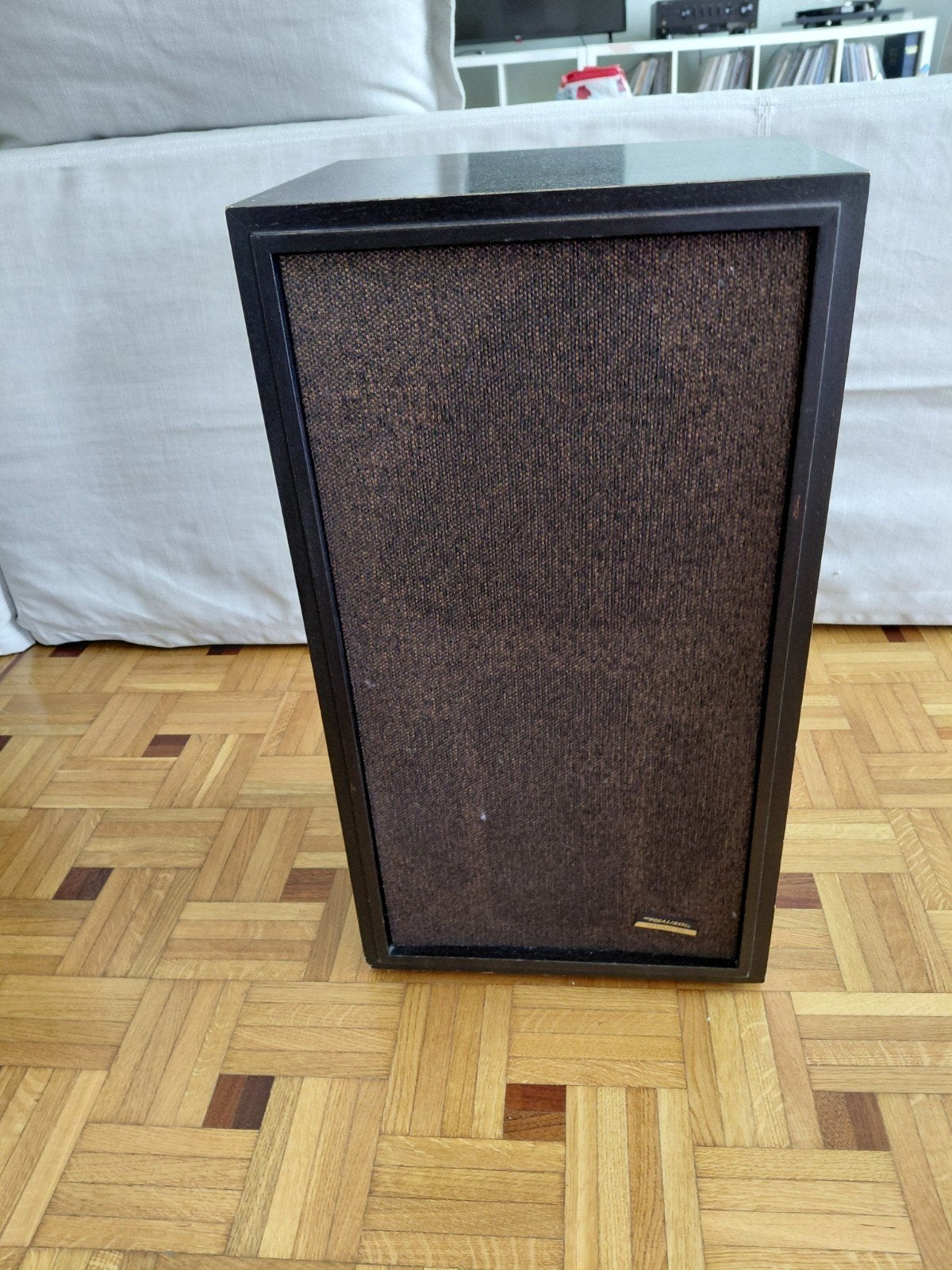 Realistische Optimus 5B vintage hifi-luidsprekers/baffles, Ophalen, Gebruikt, Minder dan 60 watt, Stereo speakers