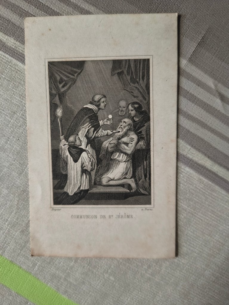 doodsprentje baron de Giey 1846 lembeek hondschoote, Verzamelen, Ophalen of Verzenden