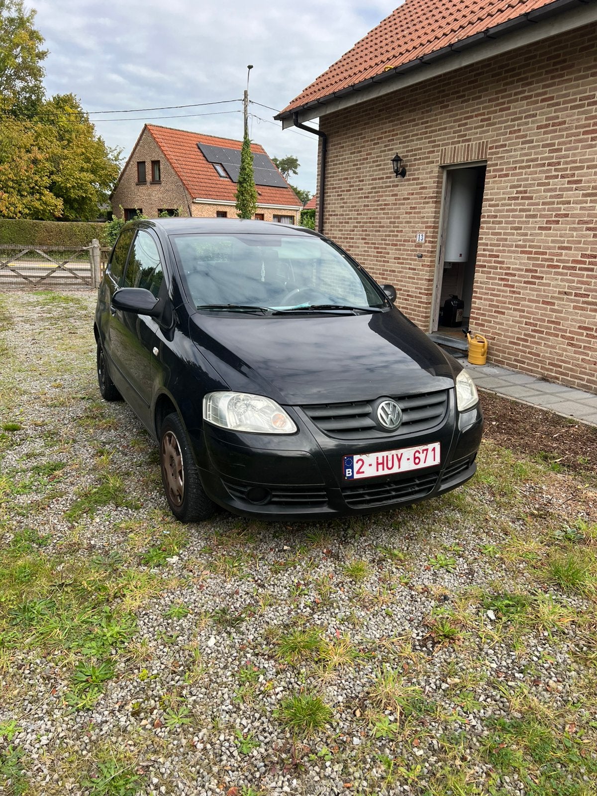 Volkwagen FOX, Auto's, Stof, Zwart, Zwart, Handgeschakeld