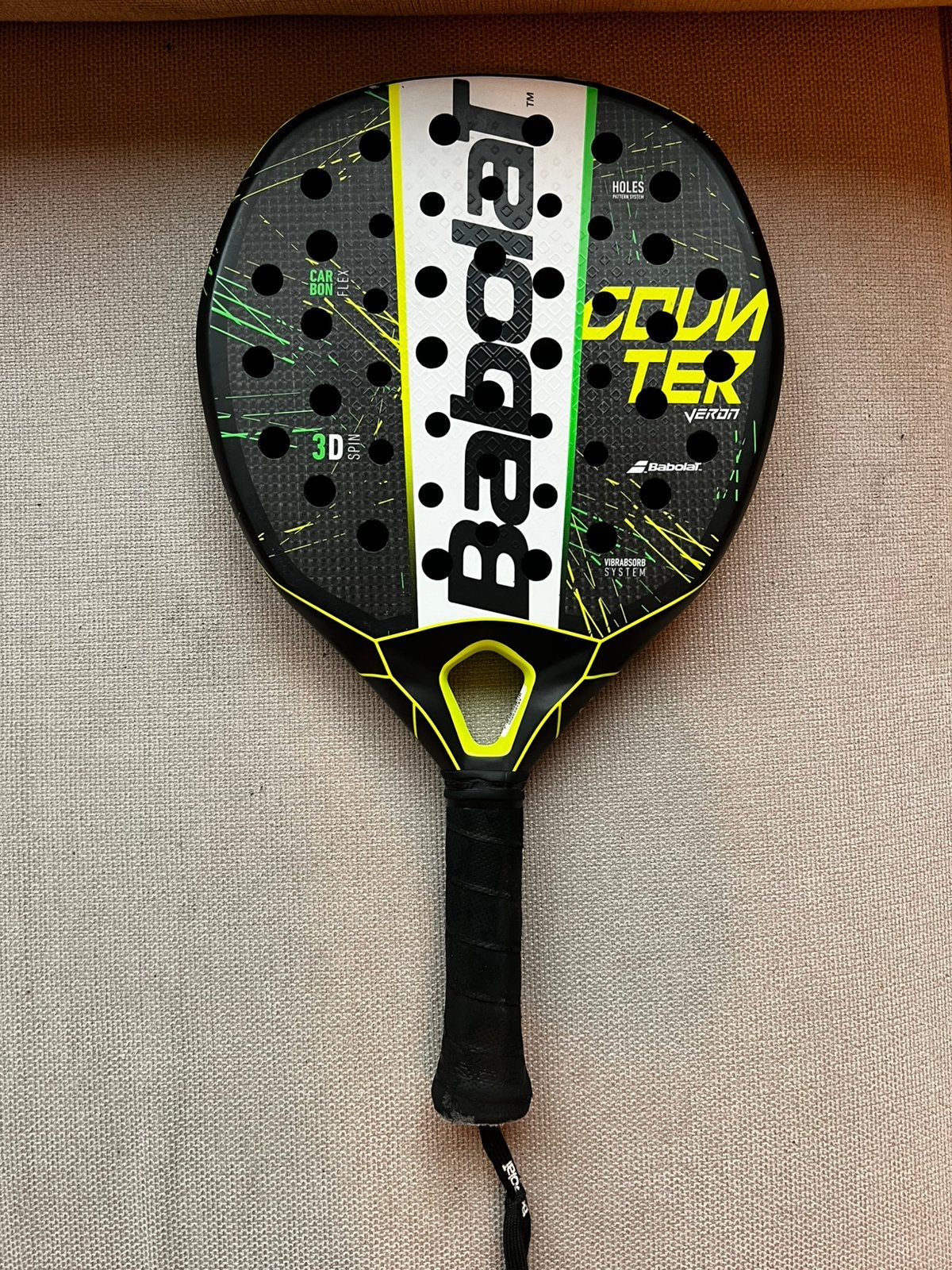 Babolat Counter Veron padel racket, Sport en Fitness, Ophalen, Gebruikt, Padelracket