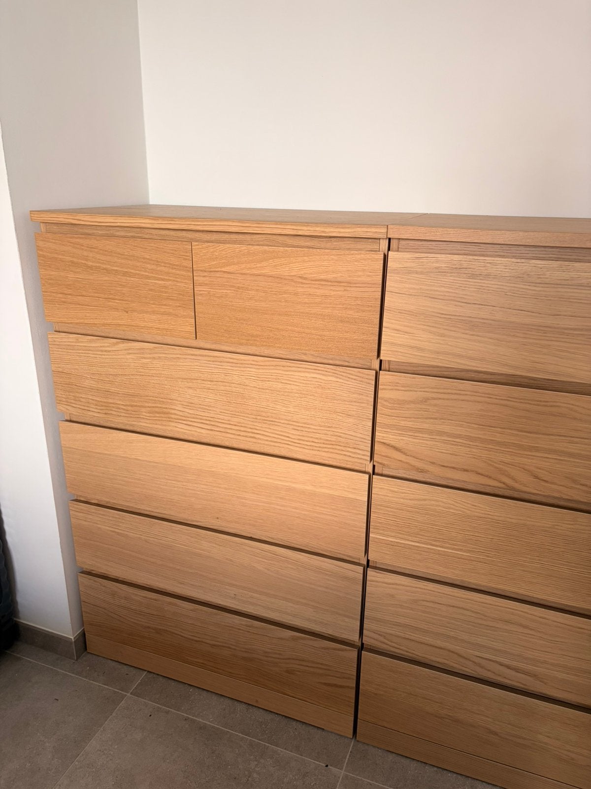 Ikea Malm ladekast (nu storklinta), Maison & Meubles, 25 à 50 cm, 5 tiroirs ou plus, Comme neuf, Enlèvement