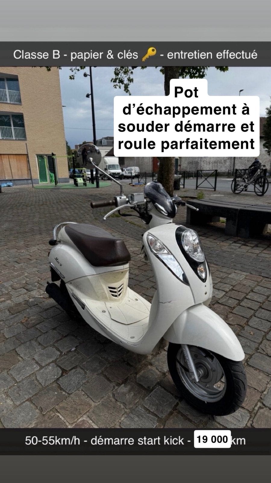 Sym mio 50 classe b, Ophalen, Zo goed als nieuw, Mio