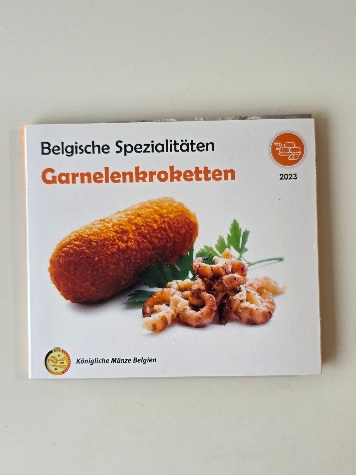 Set FDC Belgique 2023 WMF Croquette crevettes, Timbres & Monnaies, Monnaies | Europe | Monnaies euro, Enlèvement ou Envoi, Belgique