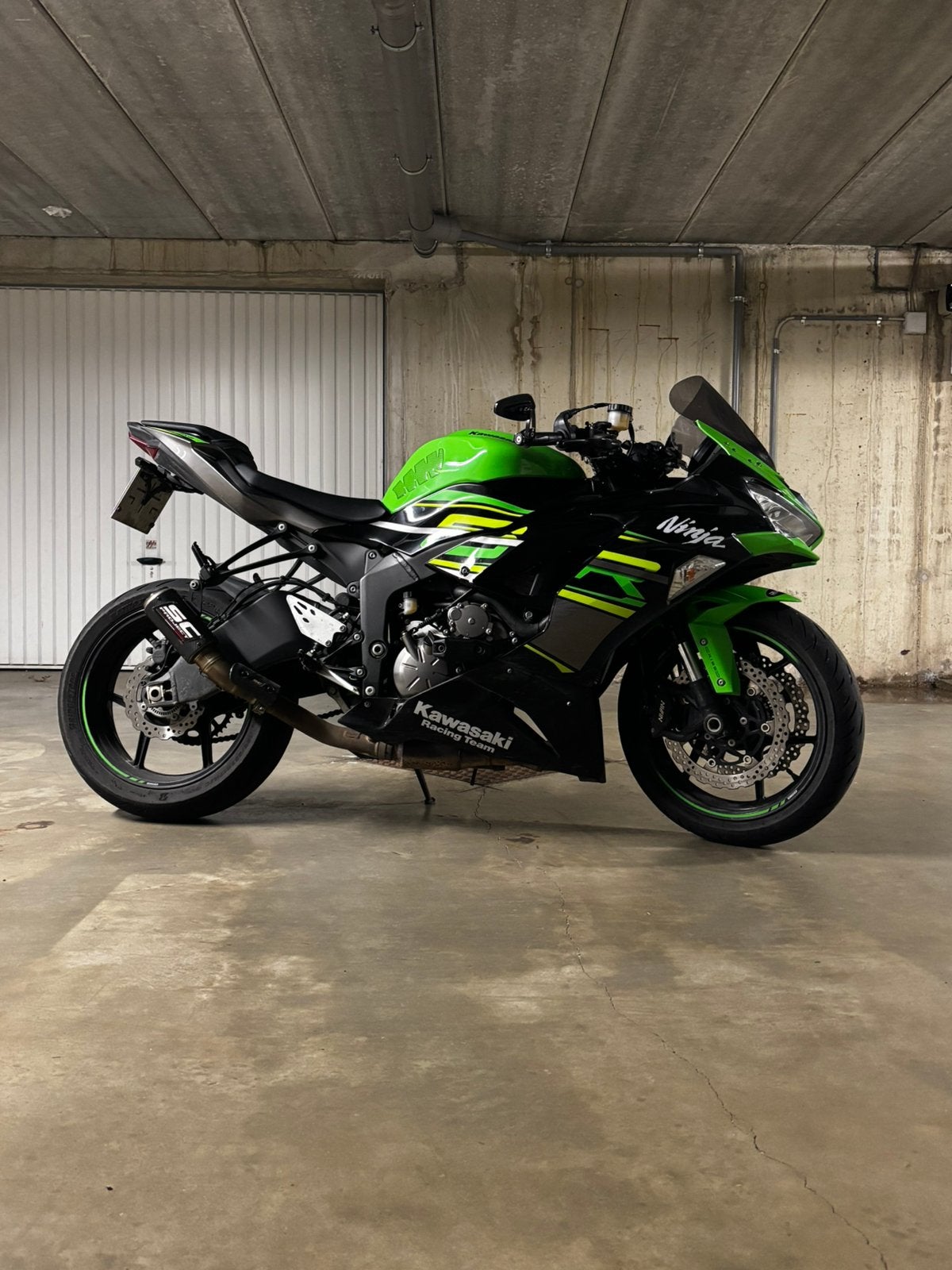 Kawaski zx6r sc-project crt / hoog stuur, Ophalen, Gebruikt