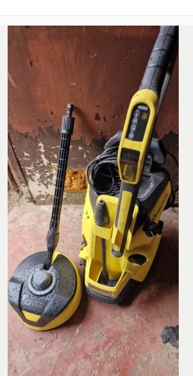 Hoogedrukreiniger karcher k4 power control/rioolrat, Tuin en Terras, Hogedrukreinigers, Ophalen, Gebruikt, Met regelbare waterdruk