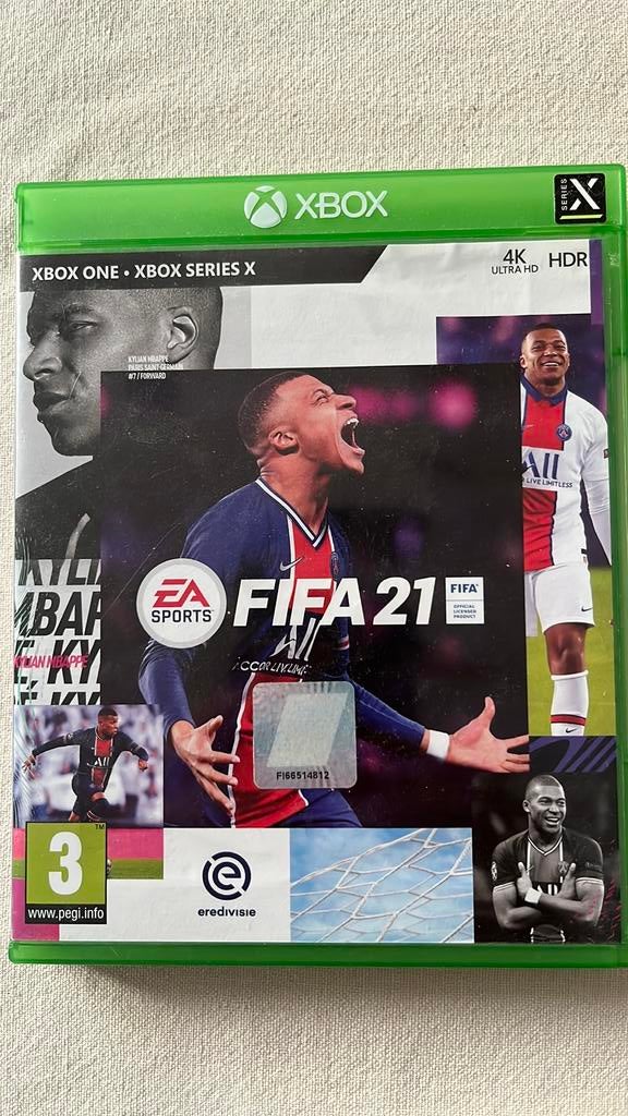 Xbox game Fifa 21, Ophalen, Zo goed als nieuw