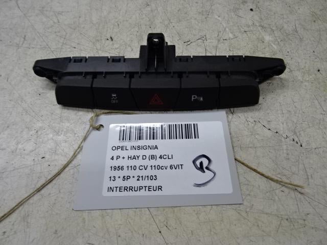 SCHAKELAAR Opel Insignia (01-2008/03-2017), Auto-onderdelen, Gebruikt, Opel