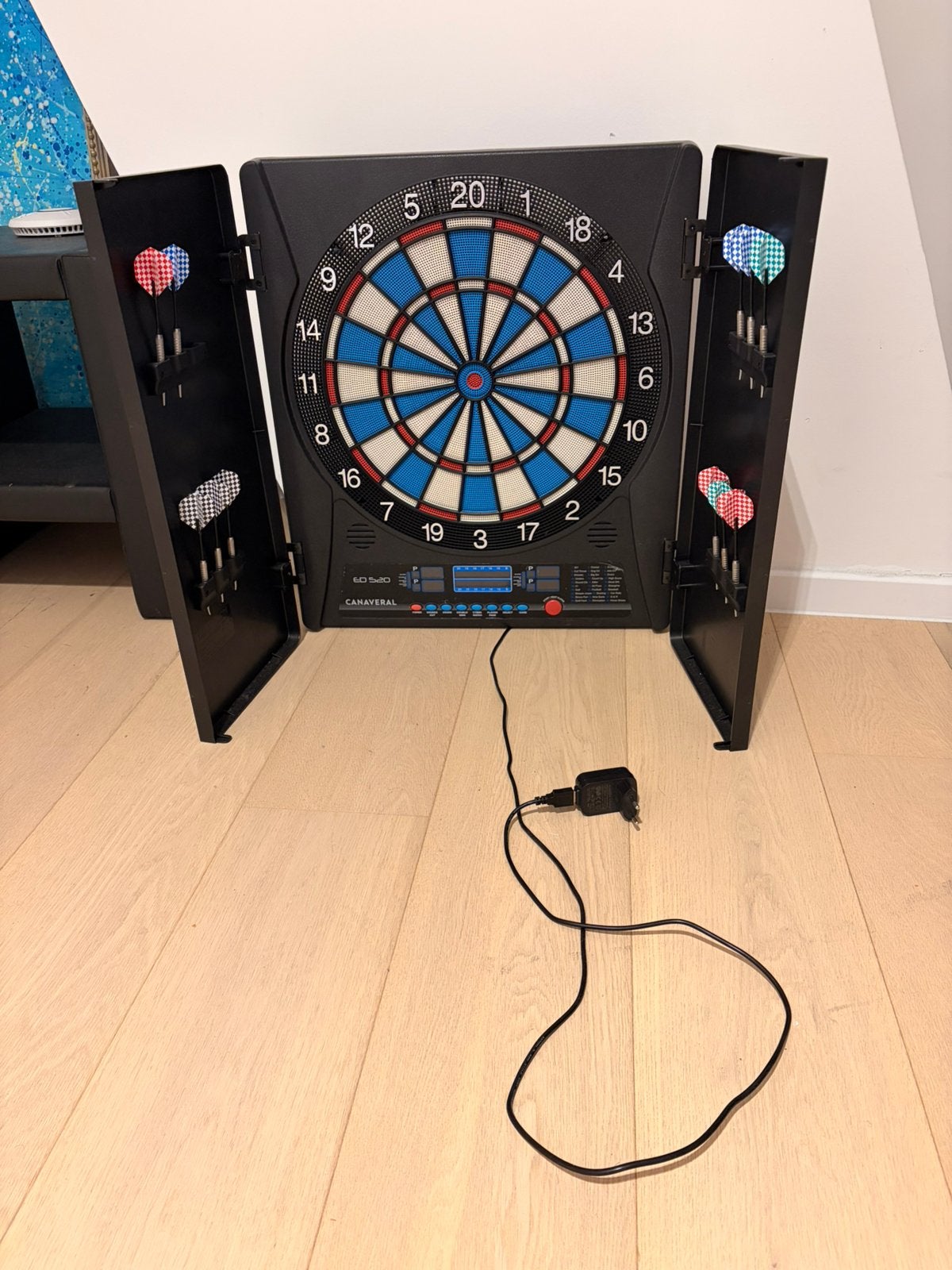 Elektronisch dartsbord ED 520 Canaveral, Sport en Fitness, Darts, Ophalen, Zo goed als nieuw, Elektronisch