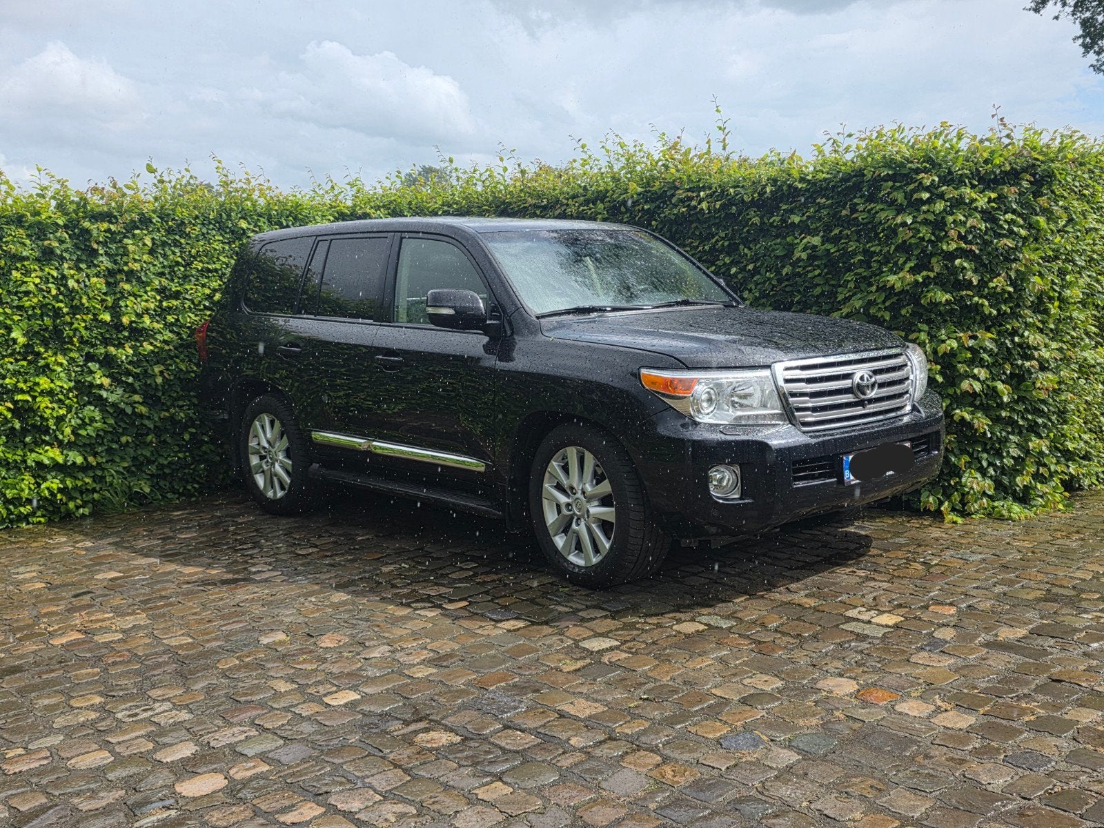 Toyota landcruiser 4.5 v8, Auto's, Automaat, Euro 5, 8 cilinders, Zwart