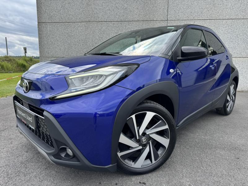 Toyota Aygo X 1.0L MT X envy, Auto's, Toyota, 110 g/km, Blauw, 72 pk, Handgeschakeld