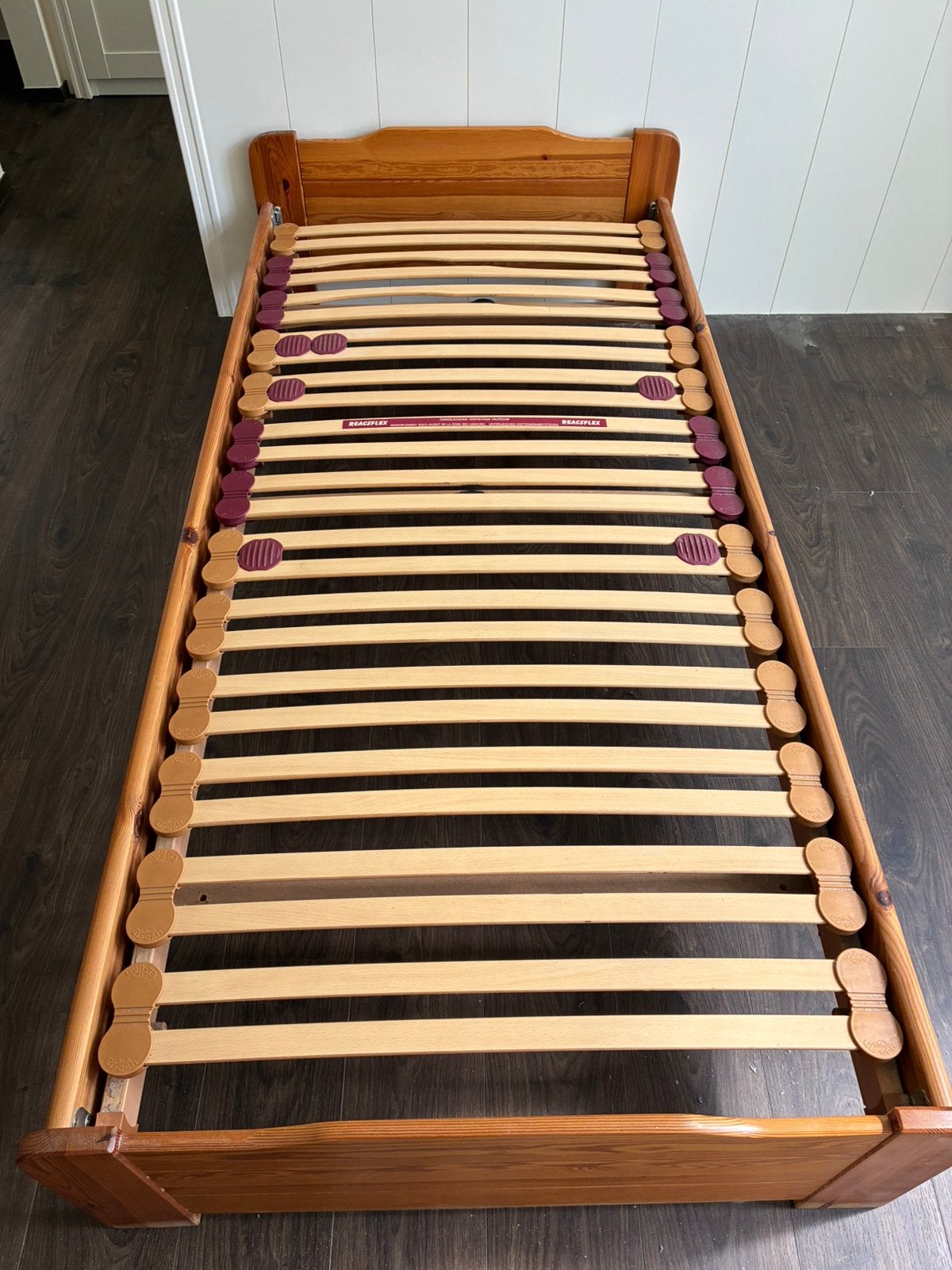 Eenpersoonsbed, Huis en Inrichting, Ophalen, Gebruikt, 90 cm, Eenpersoons