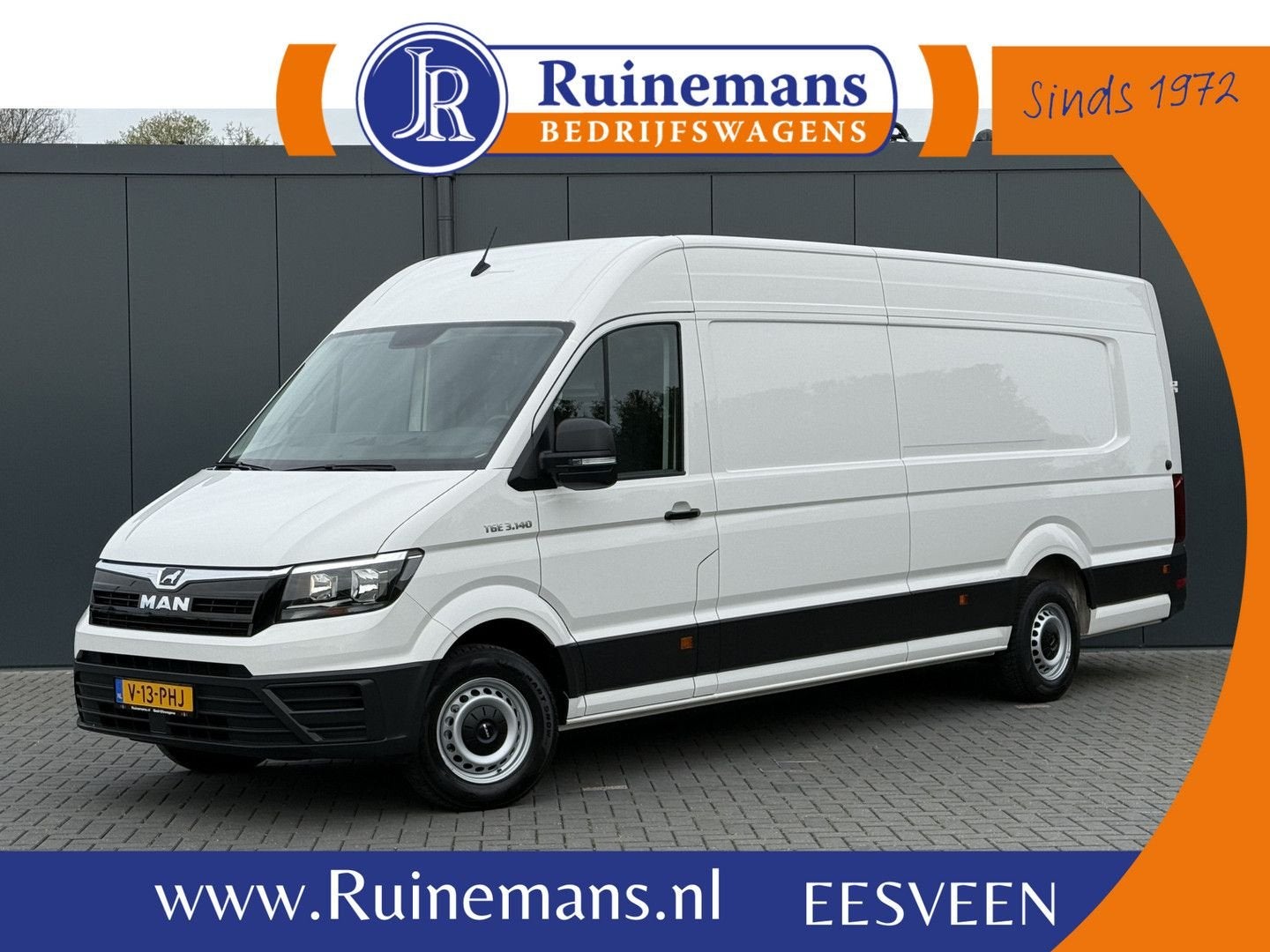 MAN TGE 35 2.0 TDI 140 PK L5H3 / SUPER MAXI / 53.776 KM !! /, Auto's, Centrale vergrendeling, Wit, Onderhoudsboekje, Te koop
