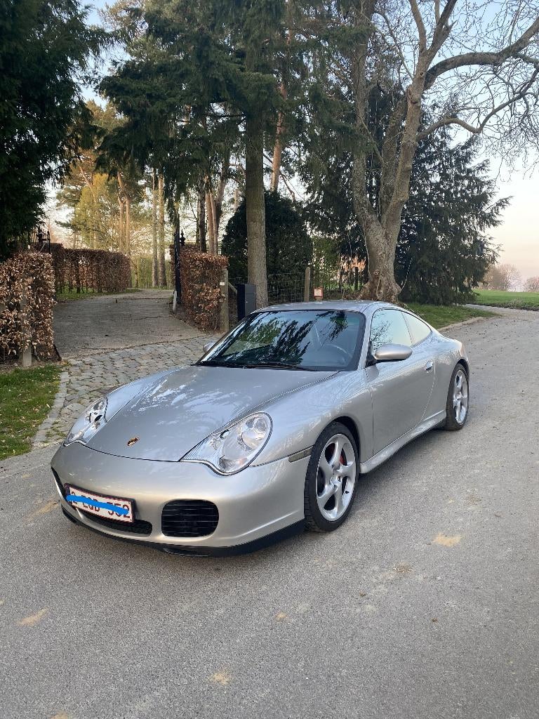 Porsche 996 Carrera 4S (IMS LN Engineering), Zwart, Leder, Open dak, Handgeschakeld