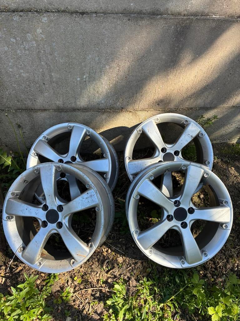 Alu velgen 17 inch, Autos : Pièces & Accessoires, Pneus & Jantes, Véhicule de tourisme, 17 pouces, Enlèvement, Utilisé