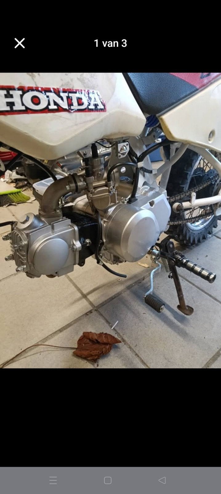 lifan72cc met nieuwe nibbi 19mm carbu, Ophalen