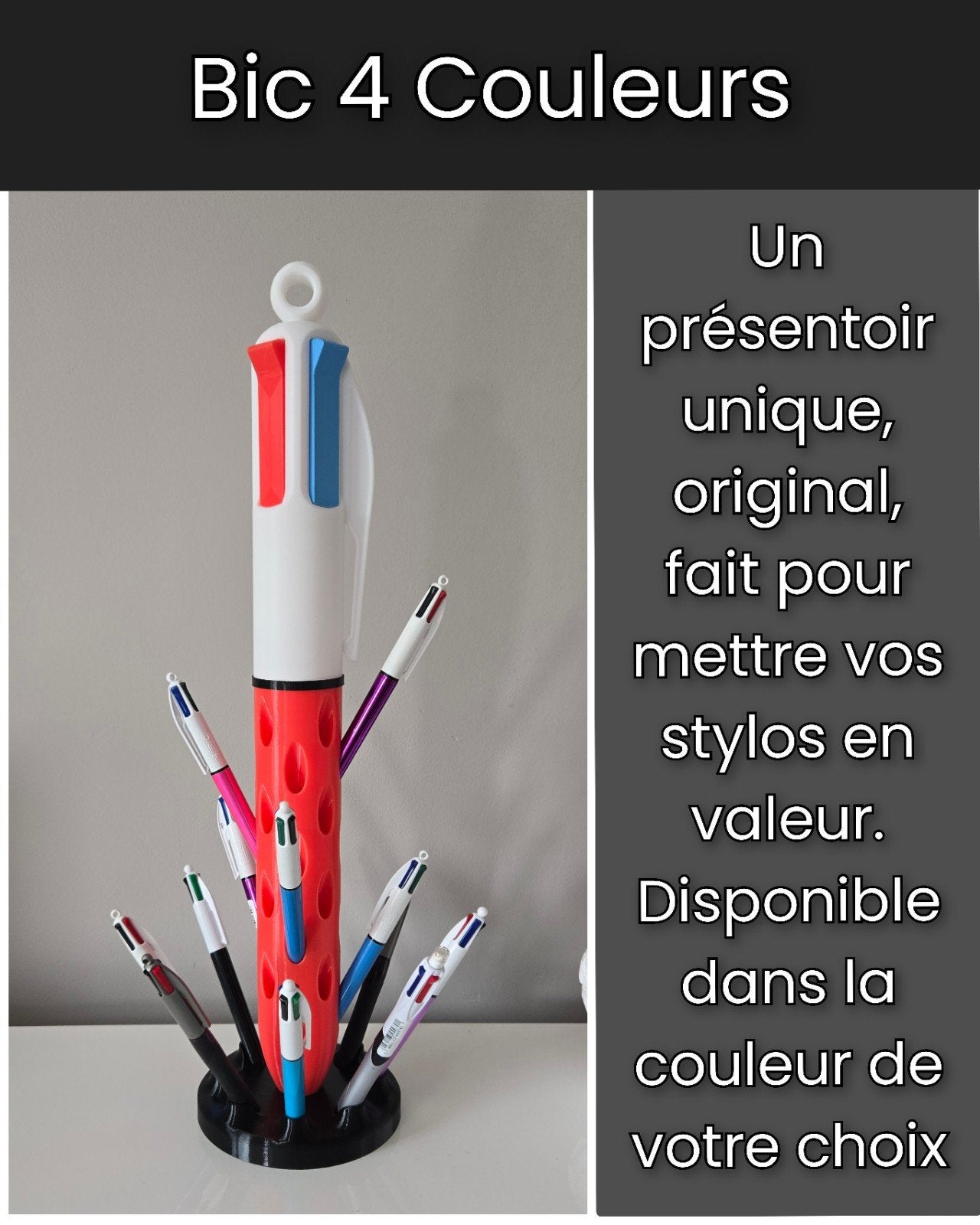 Présentoir Bic 4 Couleurs – 40 emplacements, Verzamelen, Ophalen of Verzenden, Nieuw, Overige typen
