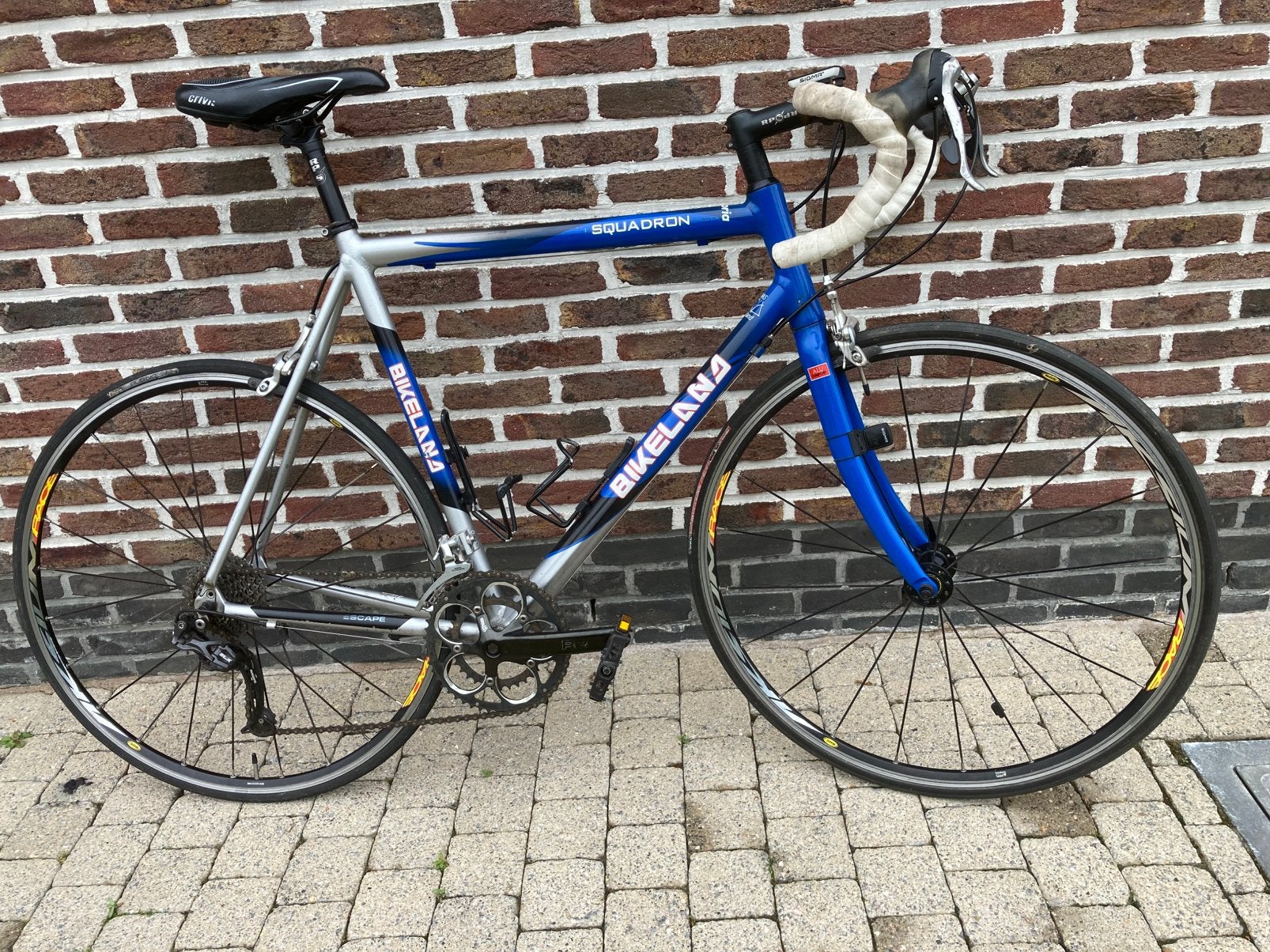 Koersfiets, Fietsen en Brommers, Ophalen, 28 inch, Gebruikt, Velgrem