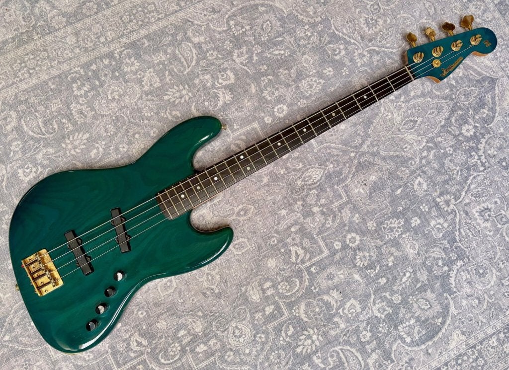 Moon JJ-4 Custom guitar Jazz Bass Japan, Enlèvement ou Envoi, Utilisé, Électrique