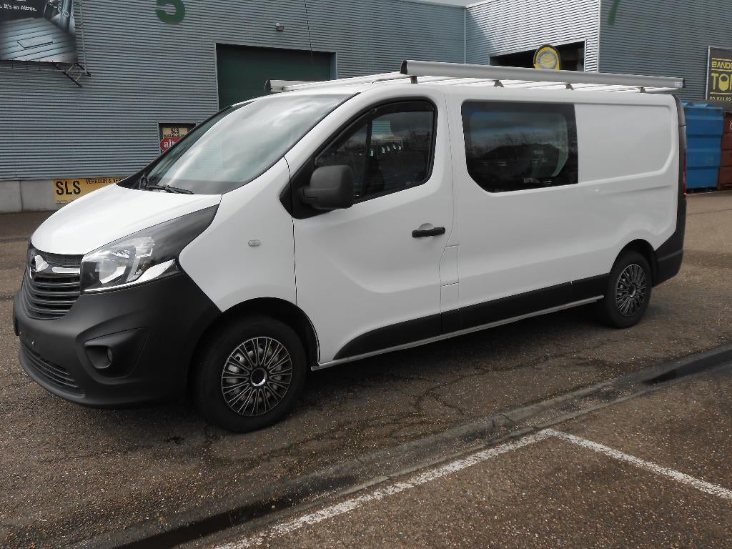 OPEL VIVARO NAVI CAMERA 6PL 132000KM 1STE EIGENAAR, Voorwielaandrijving, Stof, Euro 6, Wit