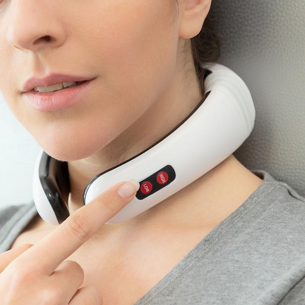 Elektromagnetisch Nek en Rug Massageapparaat, EU, Verzenden, Nieuw, Support@innovagoods.com