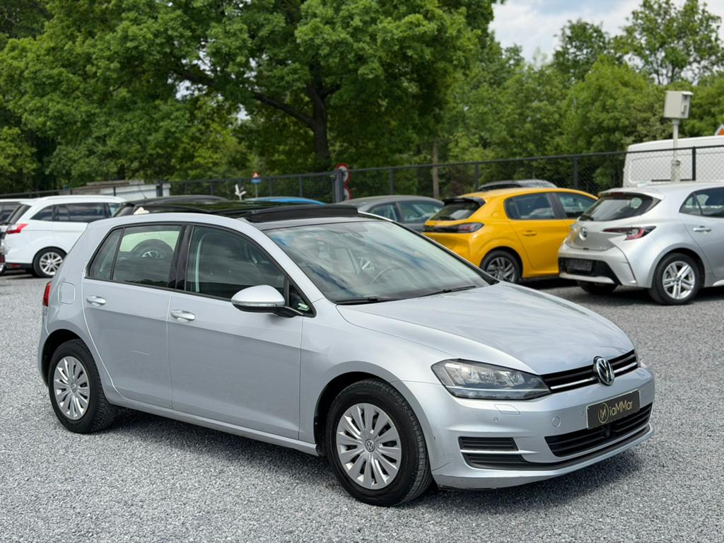 VOLKSWAGEN GOLF - AUTOMAAT, Auto's, Automaat, Euro 5, Stof, Zwart