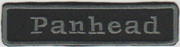 Harley Davidson Panhead stoffen opstrijk patch embleem #2, Motoren, Verzenden, Nieuw