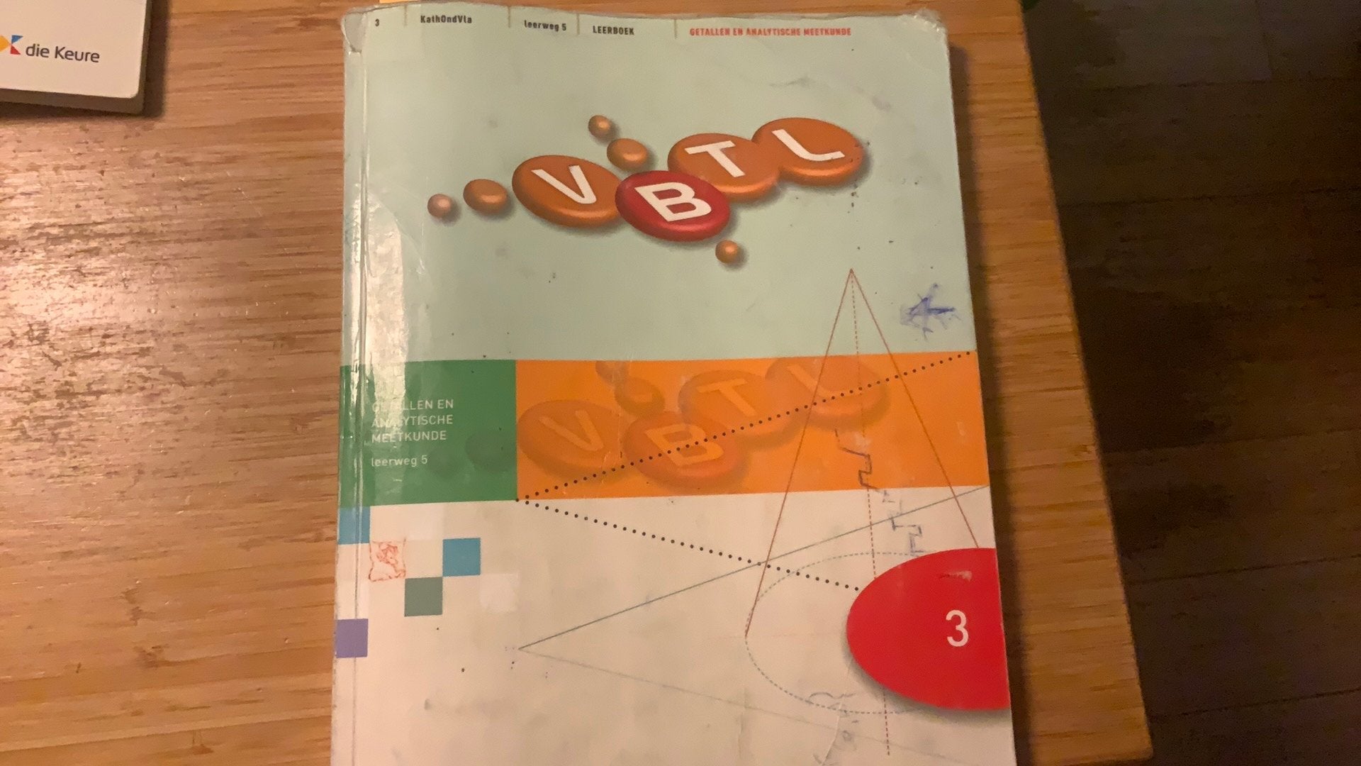 VBTL 3 - VVKSO - leerboek getallen en analytische meetkunde, Boeken, Ophalen of Verzenden, Gelezen, ASO, Wiskunde A