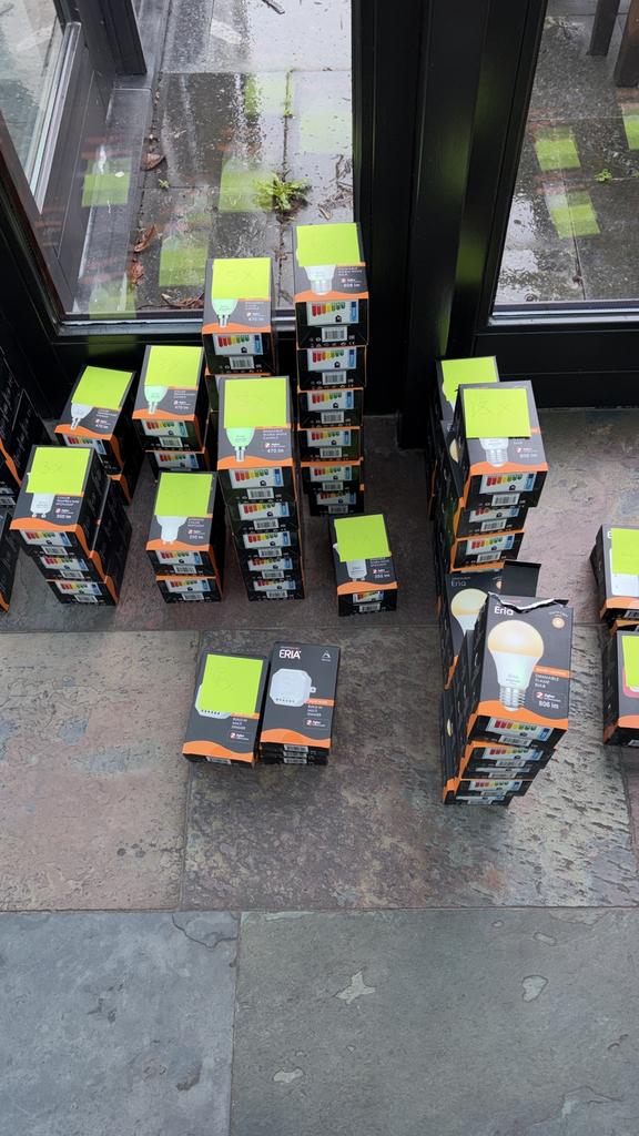 Smart lampen . Eria/zigbee/andura, Huis en Inrichting, Ophalen, Nieuw