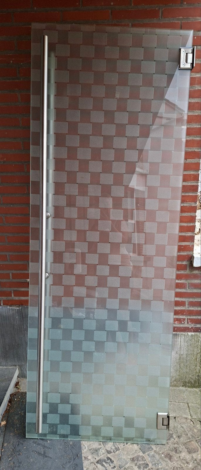 porte en verre intérieur, Ophalen, Zo goed als nieuw