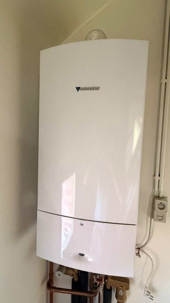 Junkers Condensatieketel, Doe-het-zelf en Bouw, Ophalen, Gebruikt, Aardgas, Boiler
