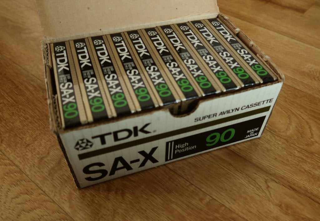 TDK SA-X90 doos van 10 stuks N.O.S., Cd's en Dvd's, Cassettebandjes, Ophalen of Verzenden