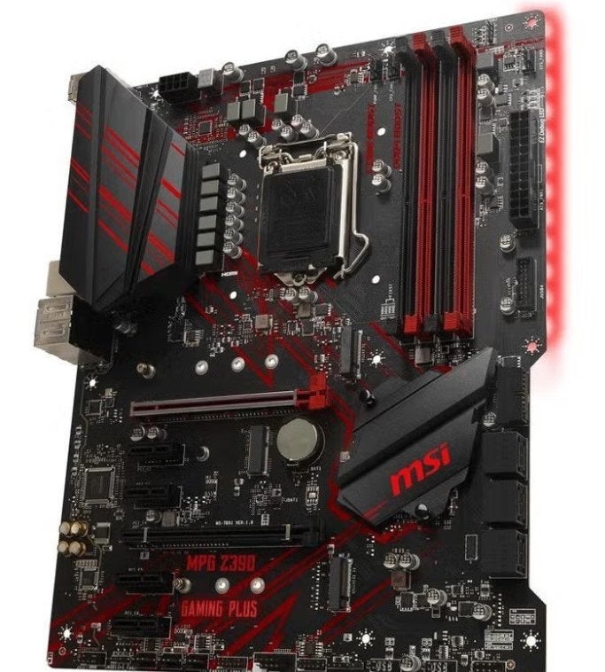 MSI MPG Z390 GAMING PLUS Moederbord met Socket LGA 1151