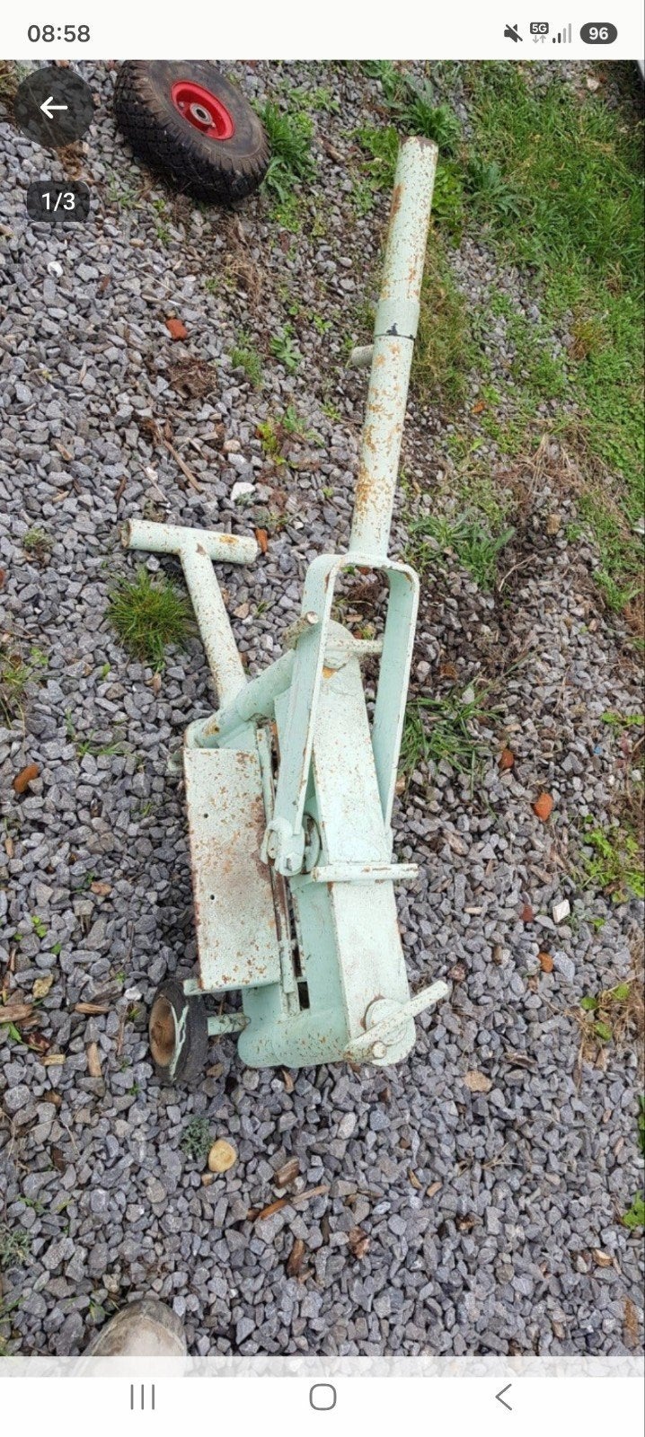 klinkerknipper en brikken, Ophalen