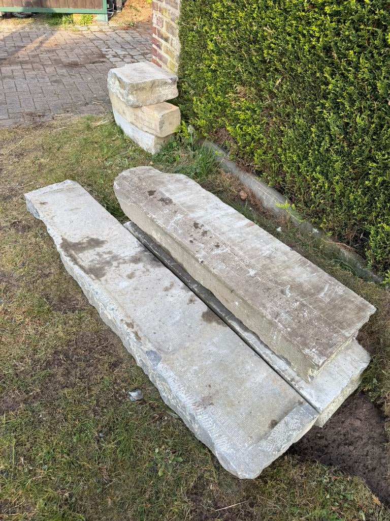 Gratis af te halen arduin blauwe steen, Ophalen, Gebruikt