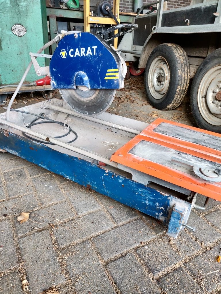 steen en tegelzaag, Ophalen, Minder dan 30 mm, Gebruikt, 600 tot 1200 watt