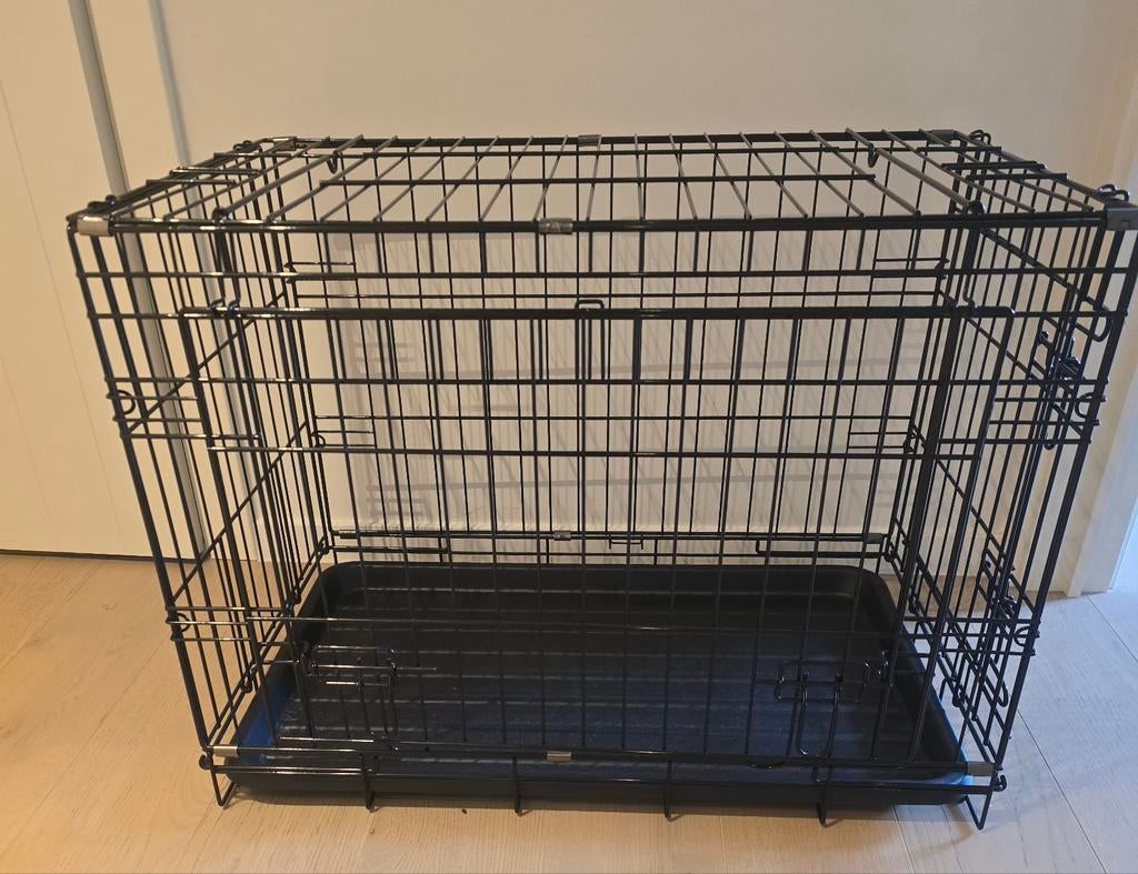 Hondenbench Flamingo als nieuw!!, Dieren en Toebehoren, Ophalen, Hondenkennel, Minder dan 65 cm, Zo goed als nieuw