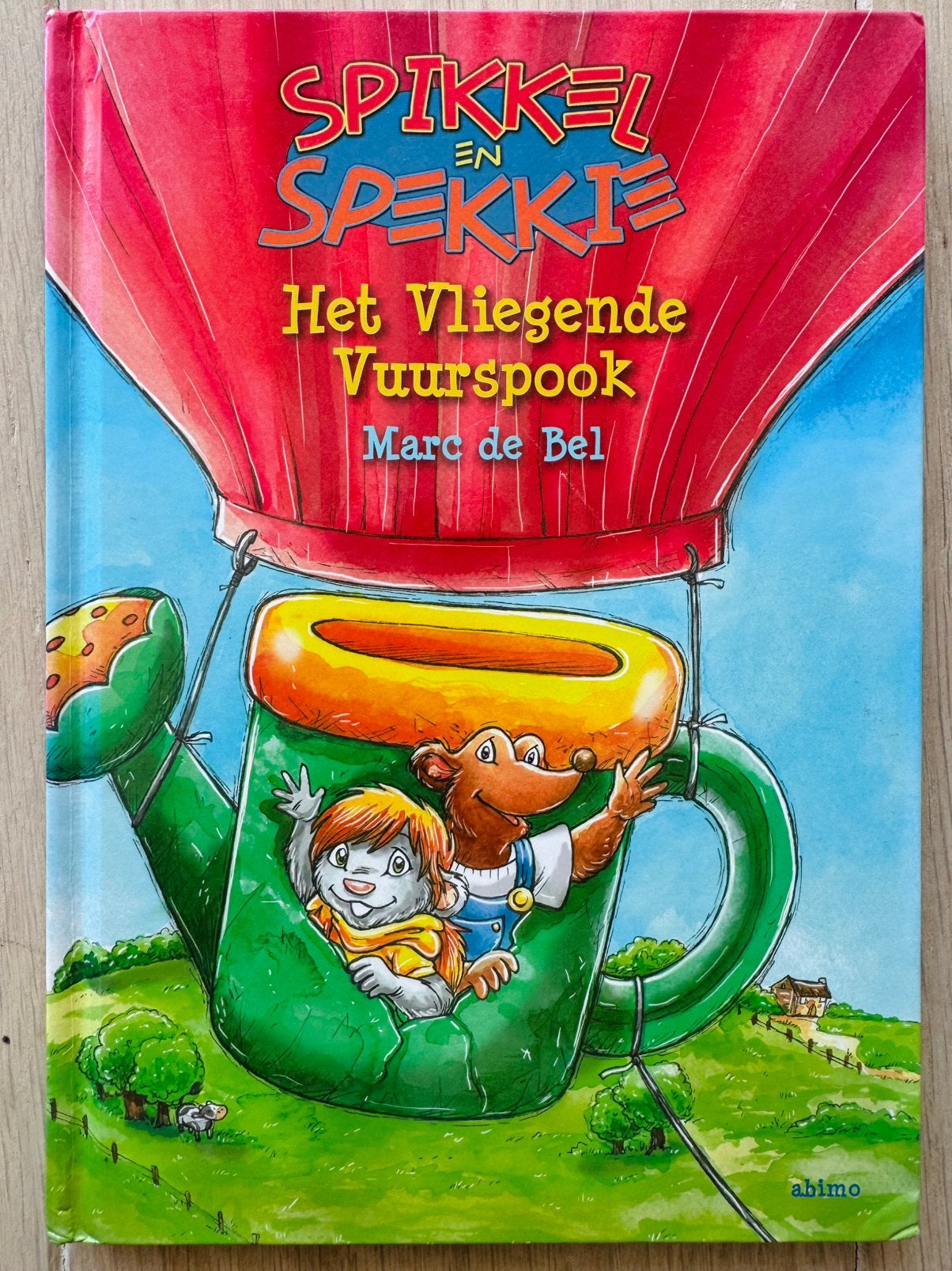 Boek Marc de Bel - Het vliegende vuurspook, Boeken, Ophalen of Verzenden, Zo goed als nieuw