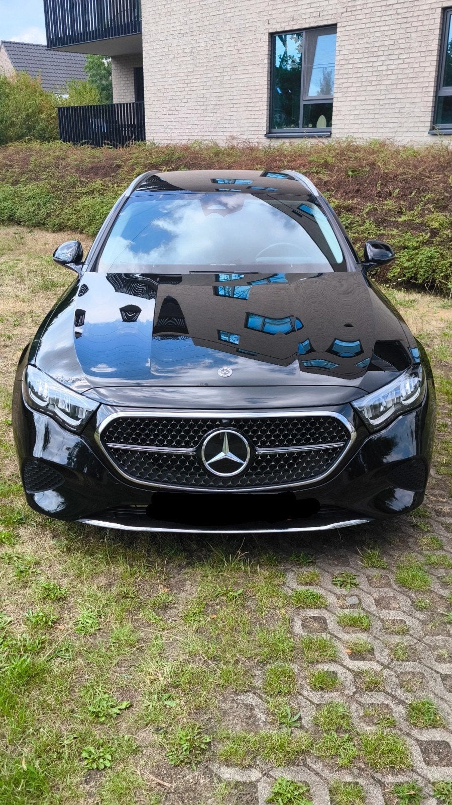 MERCEDES E 220 /2024 / 197 PK ., Auto's, Mercedes-Benz, Automaat, Euro 6, Leder en Stof, Zwart