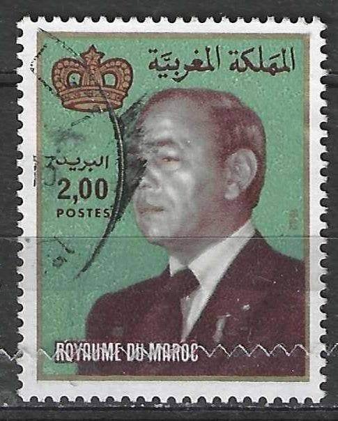 Marokko 1996 - Yvert 1191A - Koning Hassan II - 2 d. (ST), Verzenden, Marokko, Gestempeld