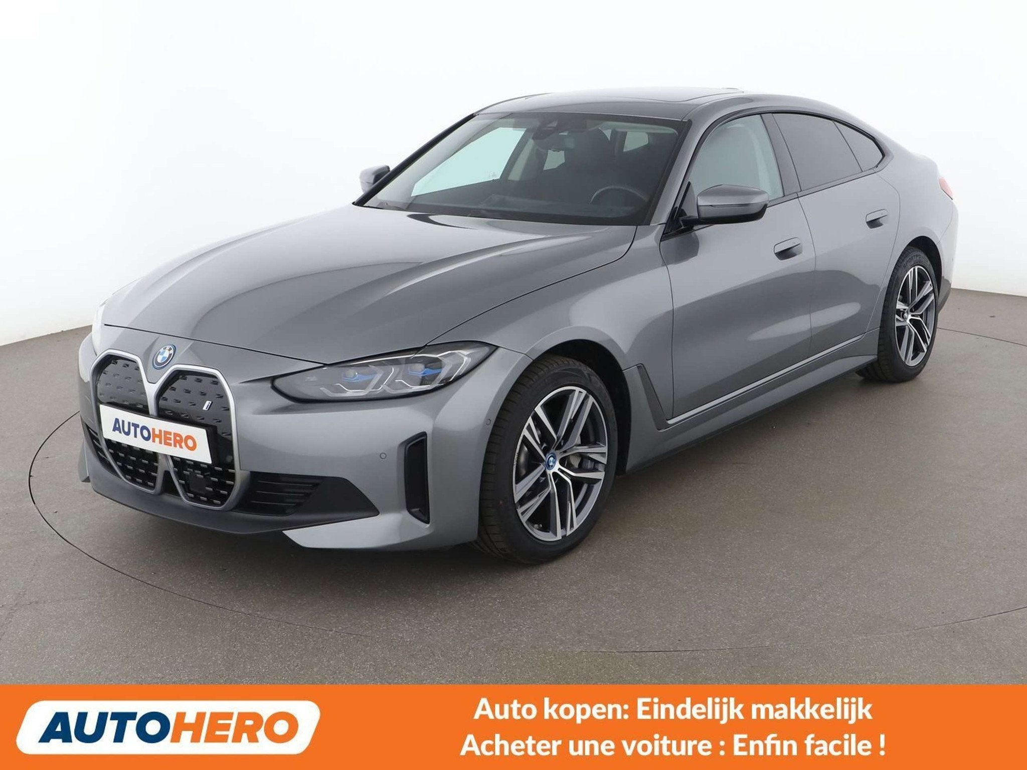 BMW i4 eDrive40 Gran Coupe (année de construction 2022), Autos, I4, Argent ou Gris, Achat, 4 portes