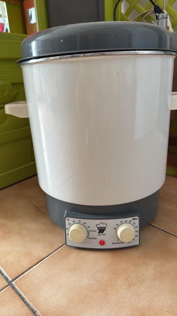 Weckketel automatische, Met deksel, Ophalen, Zo goed als nieuw, Overige typen