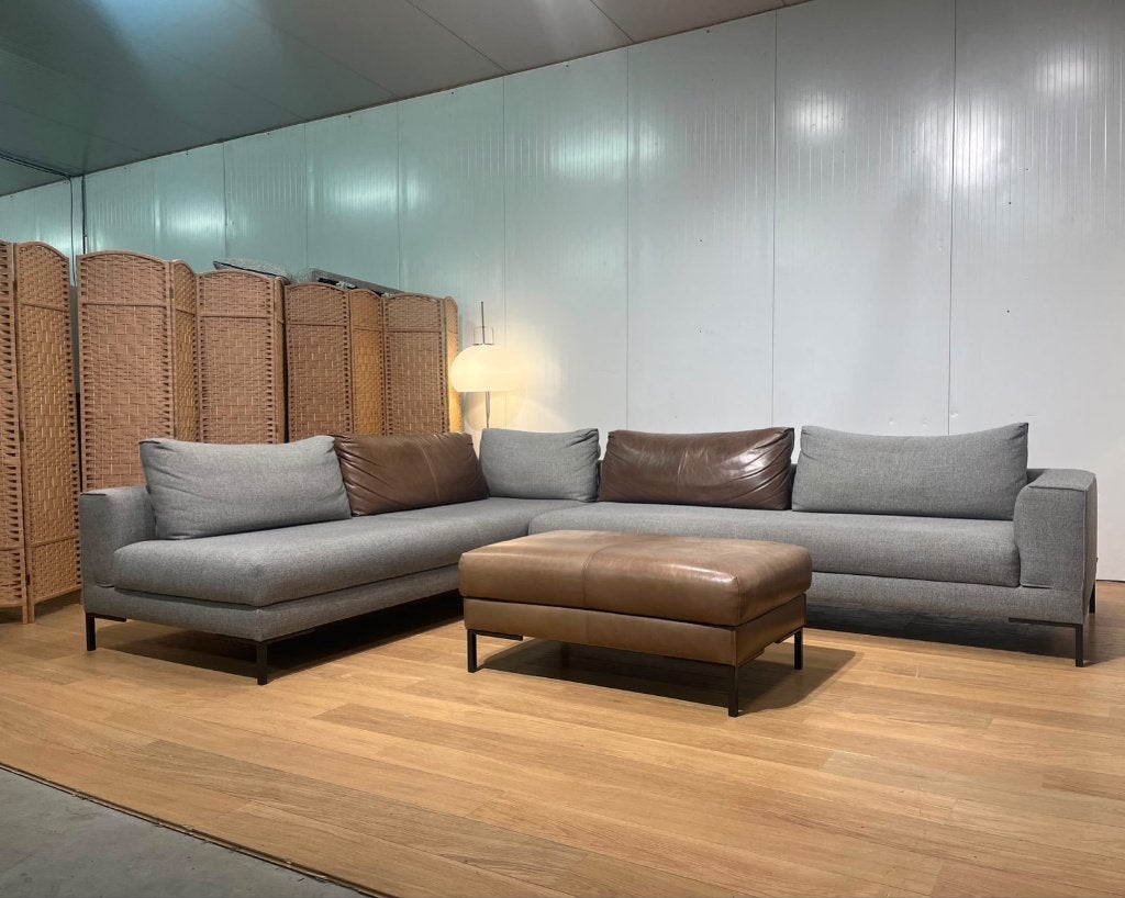 ÉTAT NEUF Design on Stock Aikon Lounge canapé d’angle, 150 cm ou plus, Quatre personnes ou plus, Comme neuf, Design Bankstellen Design on Stock