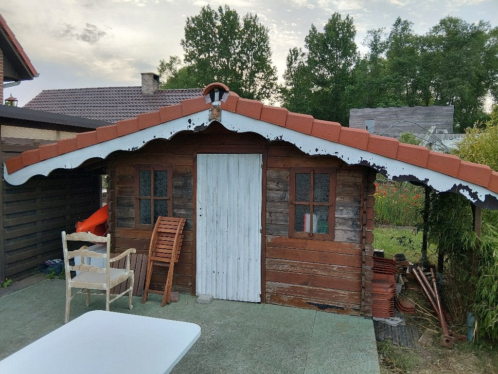 Gratis tuinhuis 3x3 m., Tuin en Terras, Tuinhuizen, Ophalen, Tuinhuis, 2 ramen, 250 tot 300 cm