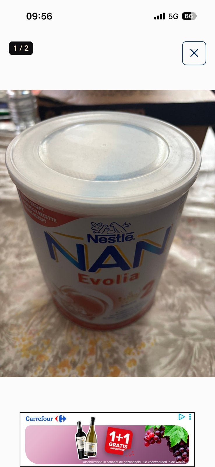 NaN Evolia 2, Enlèvement, Comme neuf